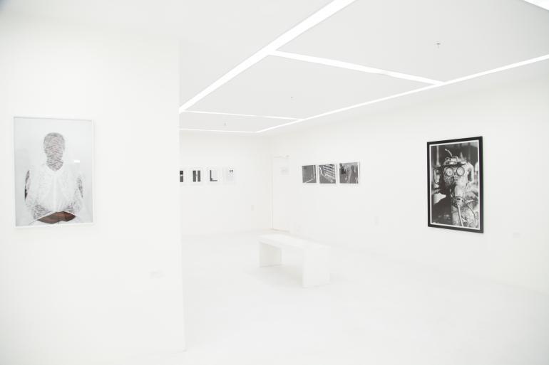   Installation view Frontiers of the Present, 2016, Circle Art Gallery, Nairobi. Photo by the author